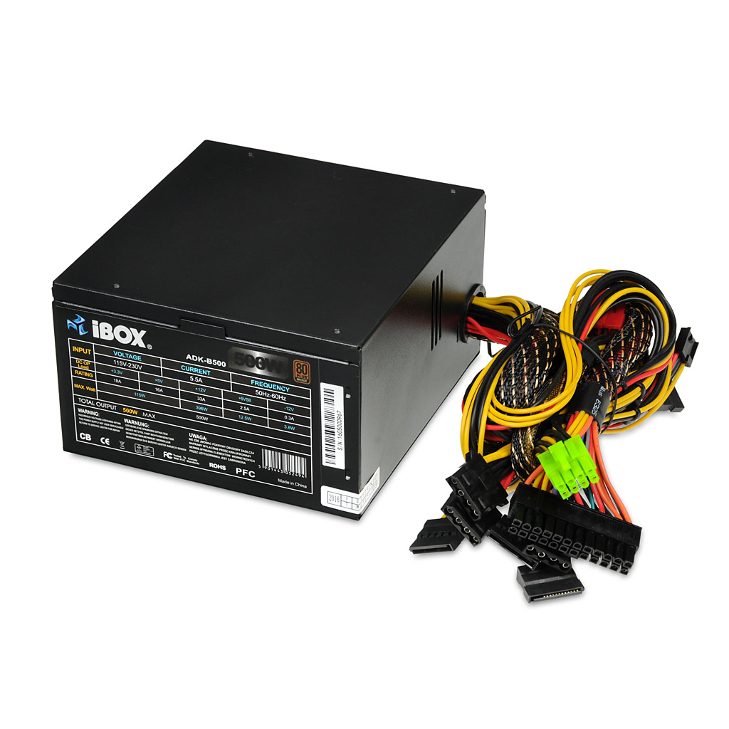 500W 80+ BRONZE